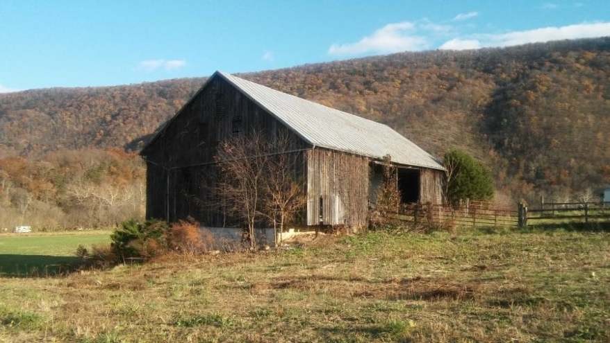 Salvaged Lumber from Farm Buildings