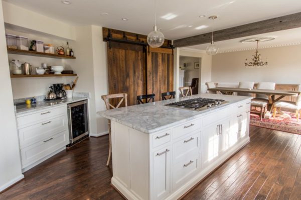 Reclaimed Wood in Modern Kitchen and Bathroom Design