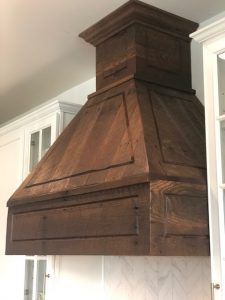 Salvaged Wood Range Hood