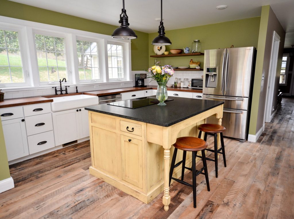 French Country Kitchen Islands