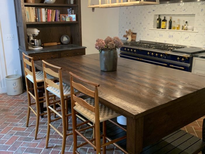 Reclaimed Wood Dining Table in Loudoun County Virginia